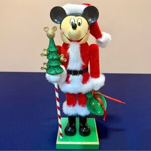 🎄 Disney Parks Santa Mickey Mouse Nutcracker 2015 Holiday Christmas Collectible